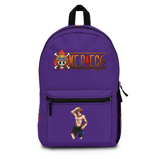 Sanji One Piece Anime Backpack Purple 🍳