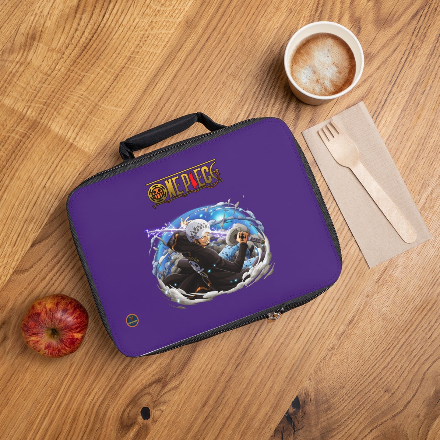 Trafalgar D. Water Law One Piece Anime Lunch Bag Purple 🍱
