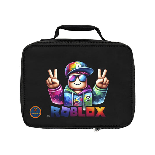 Roblox Fan Lunch Bag Dark Black 🎮🎒✨