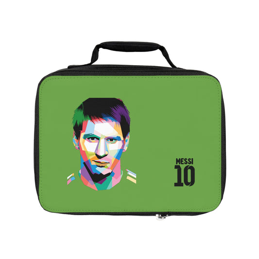 Lionel Messi LM10 Thermal Lunch Bag Green ⚽🥶