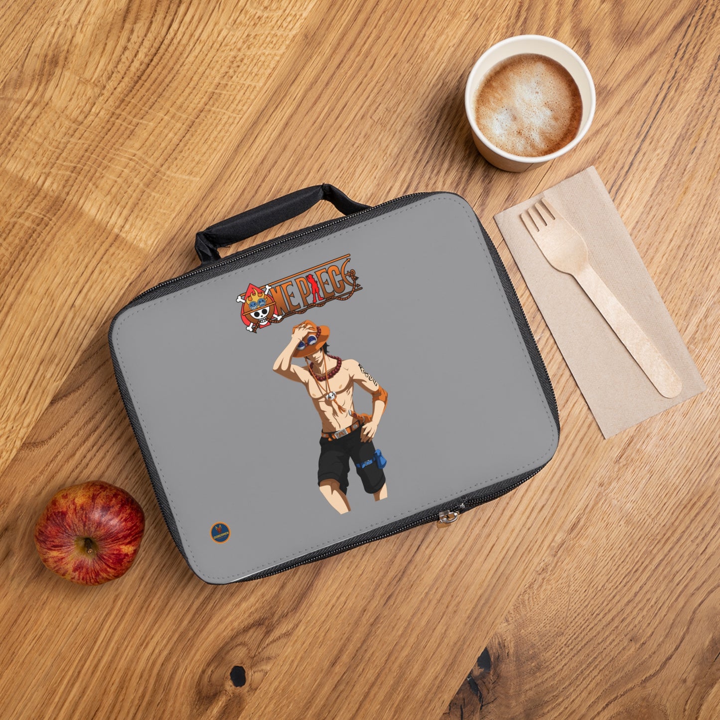 Sanji One Piece Anime Lunch Bag Grey 🍱