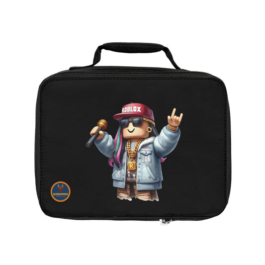 Insulated Roblox Lunch Tote Black 🎮✨⚡