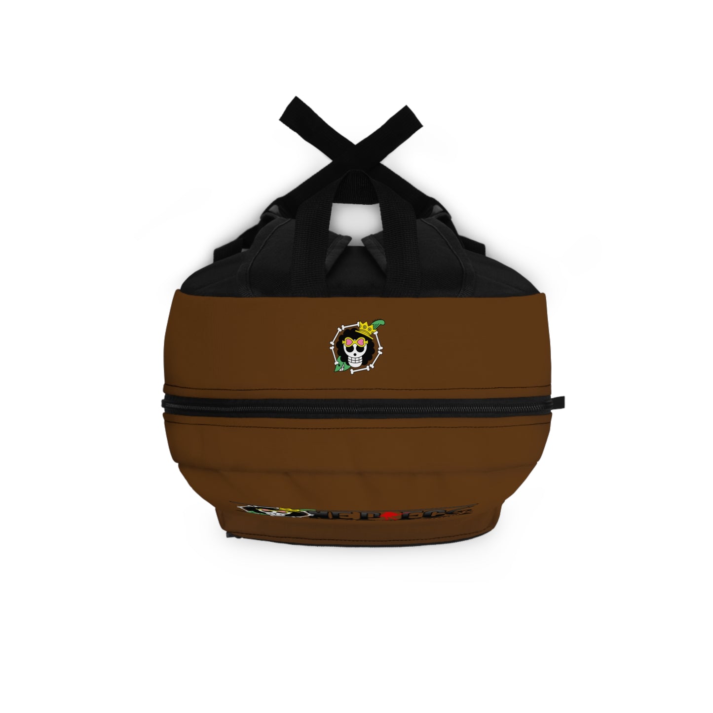 Brook One Piece Anime Backpack Brown 🎵