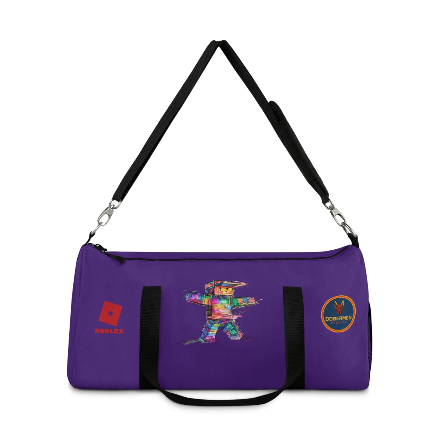 Roblox Themed Duffel Bag Purple 🧒🕹️ 👧