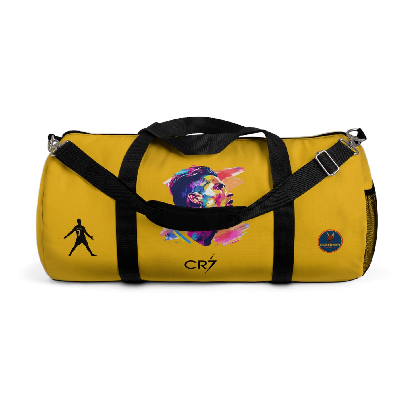 Premium Cristiano Ronaldo Duffel Bag Yellow 🏆⚽
