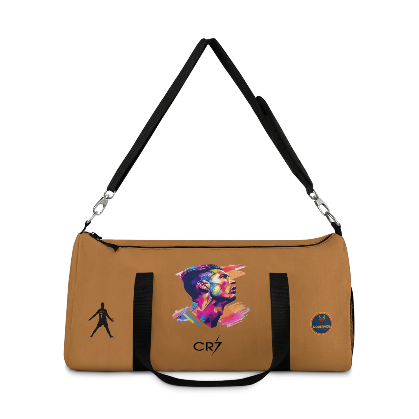 Premium Cristiano Ronaldo Duffel Bag Light brown 🏆⚽