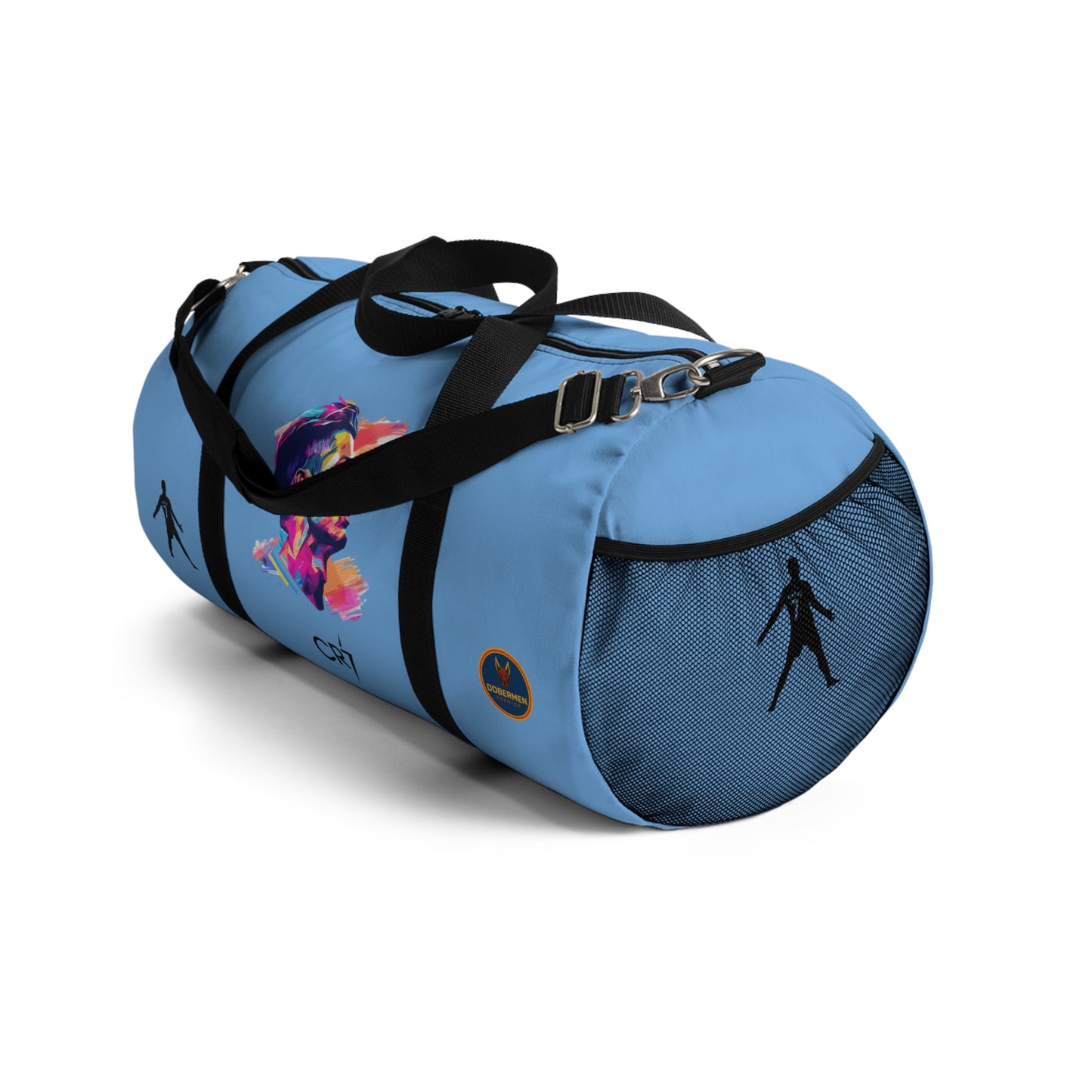 Premium Cristiano Ronaldo Duffel Bag Light blue 🏆⚽