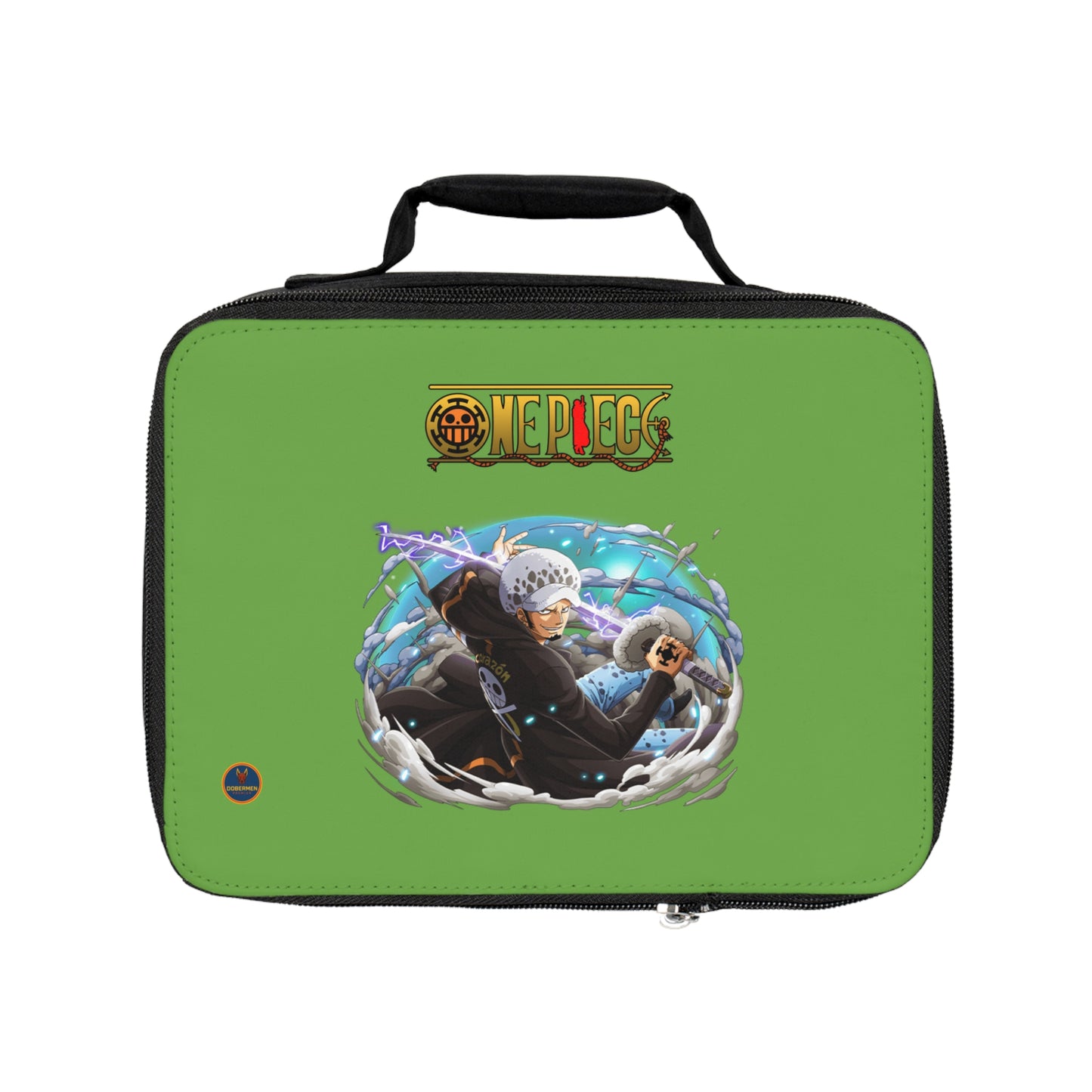 Trafalgar D. Water Law One Piece Anime Lunch Bag Green 🍱