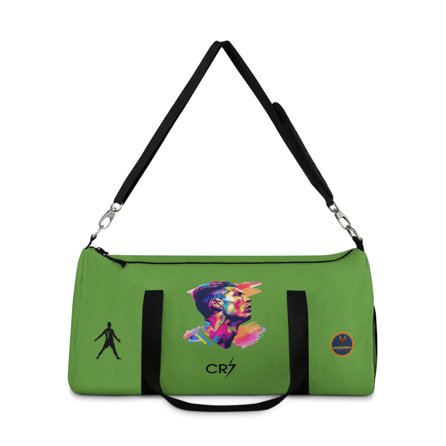 Premium Cristiano Ronaldo Duffel Bag Green 🏆⚽