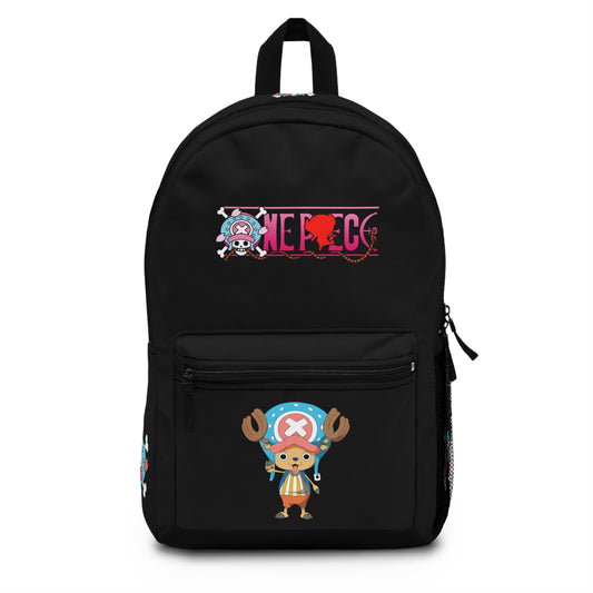 Tony Tony Chopper One Piece Premium Backpack Black 🎒✨