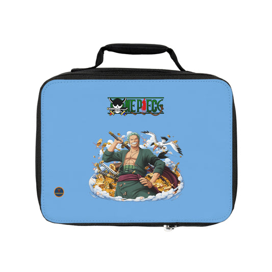 Roronoa Zoro One Piece Anime Lunch Bag Light blue 🍱