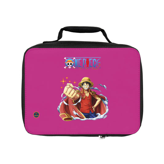 Monkey D. Luffy One Piece Anime Lunch Bag Pink 🍱