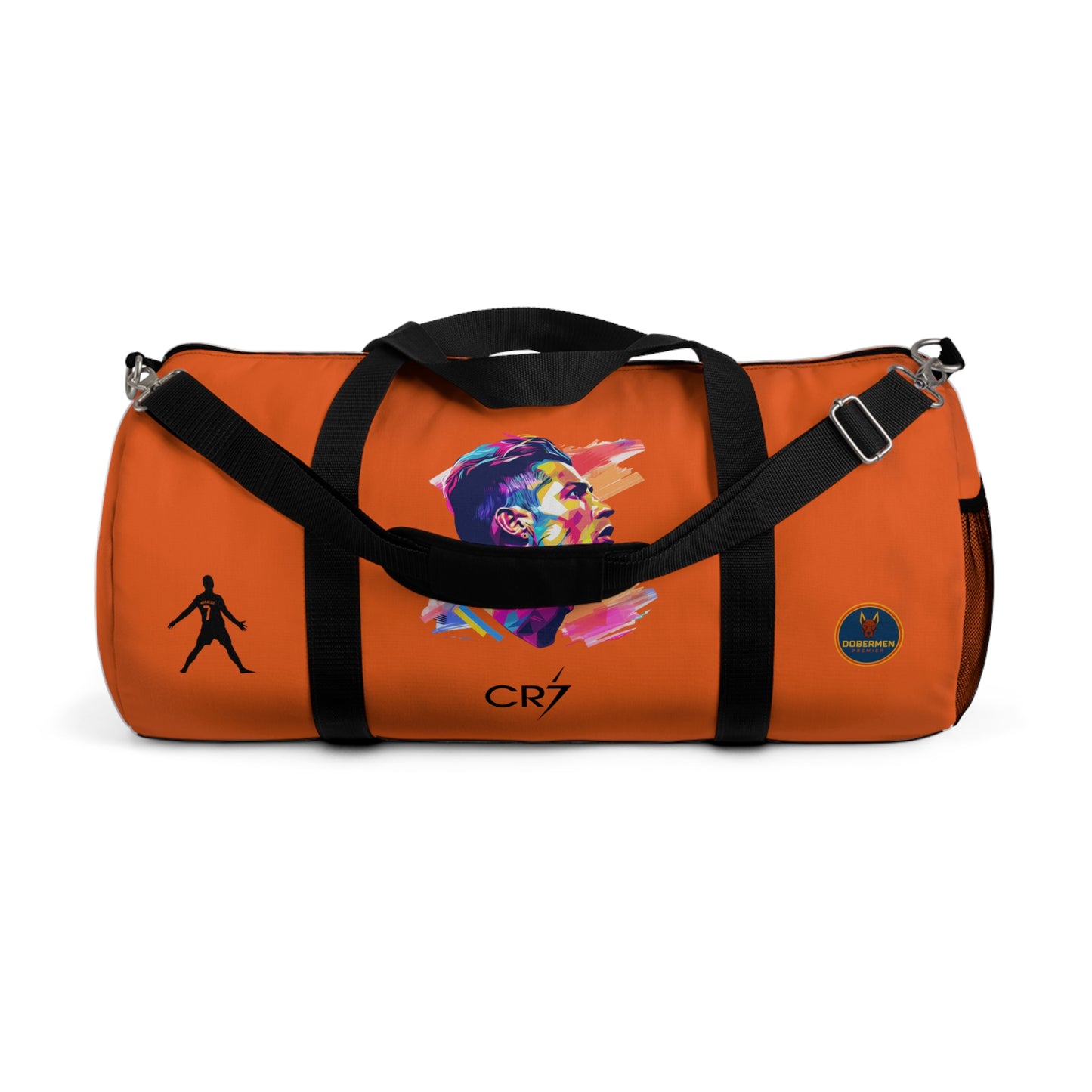 Premium Cristiano Ronaldo Duffel Bag Orange 🏆⚽