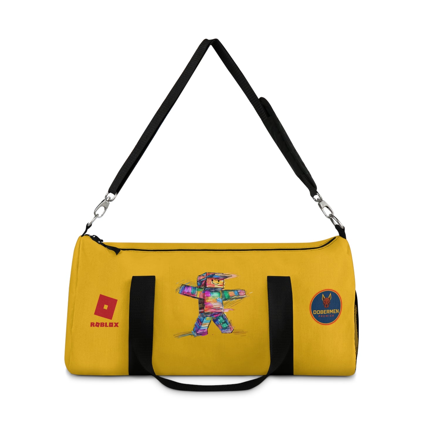 Roblox Themed Duffel Bag Yellow 🧒🕹️ 👧