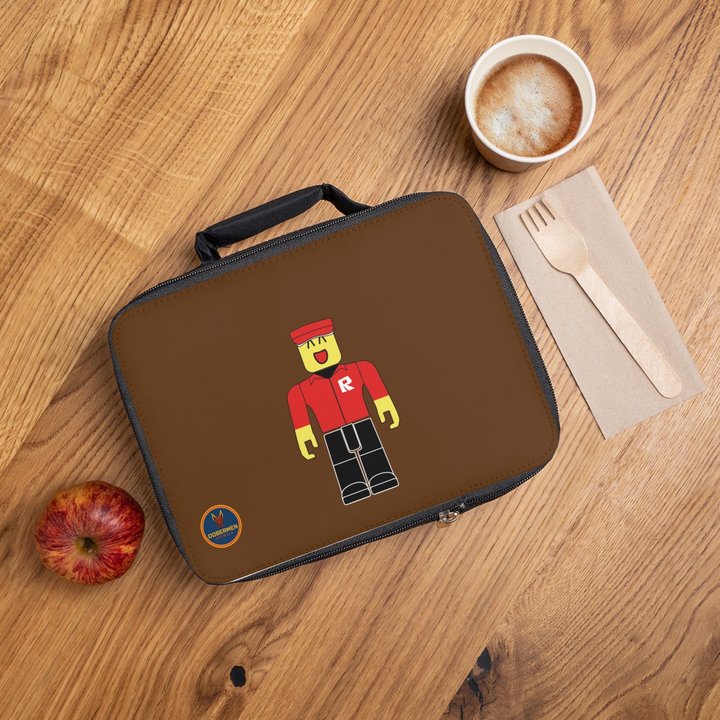 Roblox Gamer Lunch Bag Brown 🎮🎒✨
