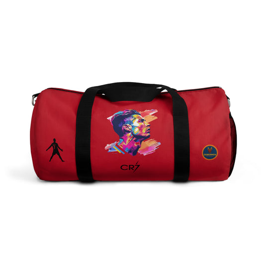 Premium Cristiano Ronaldo Duffel Bag Dark red 🏆⚽