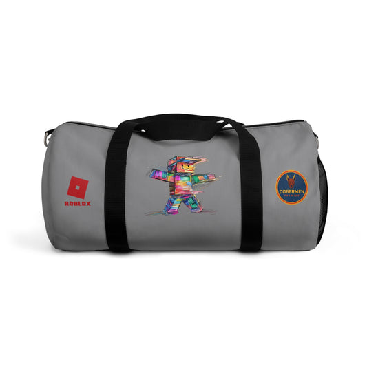 Roblox Themed Duffel Bag Grey 🧒🕹️ 👧