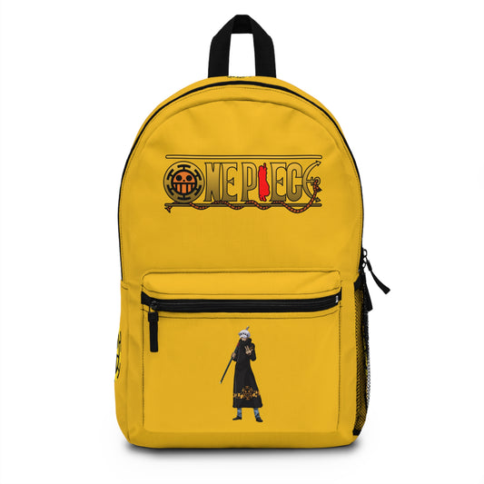 Trafalgar D. Water Law One Piece Anime Backpack Yellow ⚓