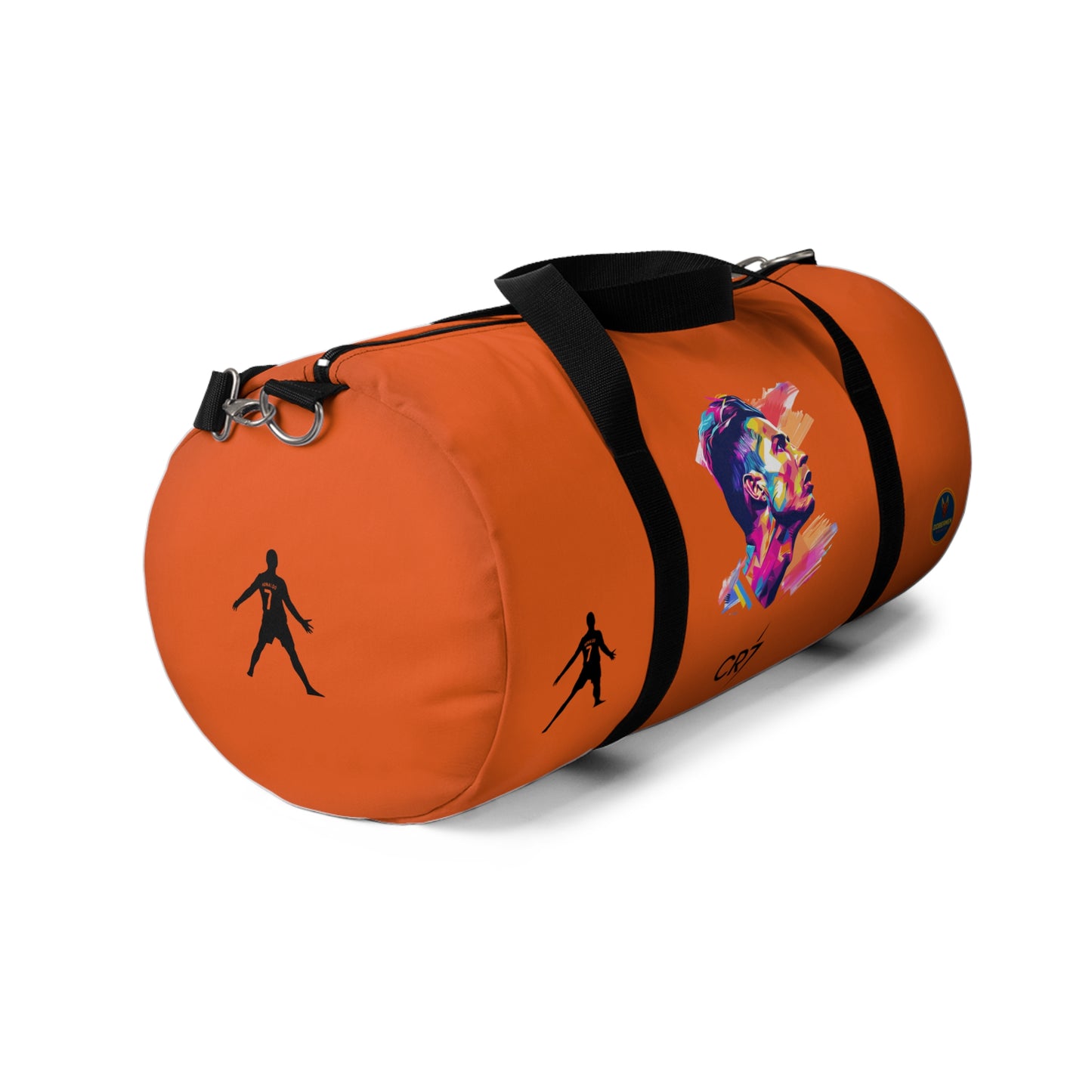 Premium Cristiano Ronaldo Duffel Bag Orange 🏆⚽
