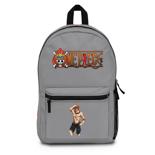 Sanji One Piece Anime Backpack Grey 🍳