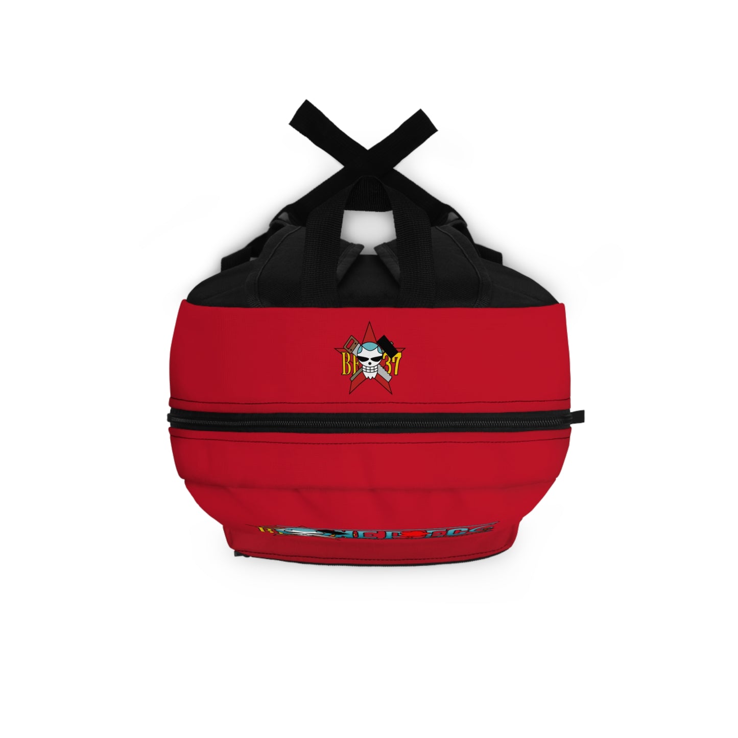 Franky One Piece Anime Backpack Dark red 🔧