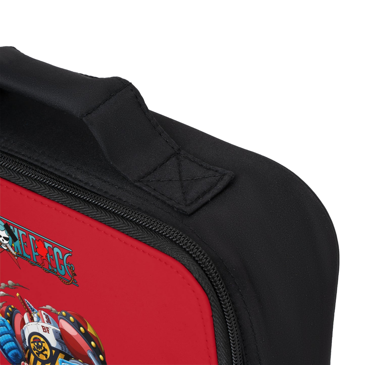 Franky One Piece Anime Lunch Bag Dark red 🍱