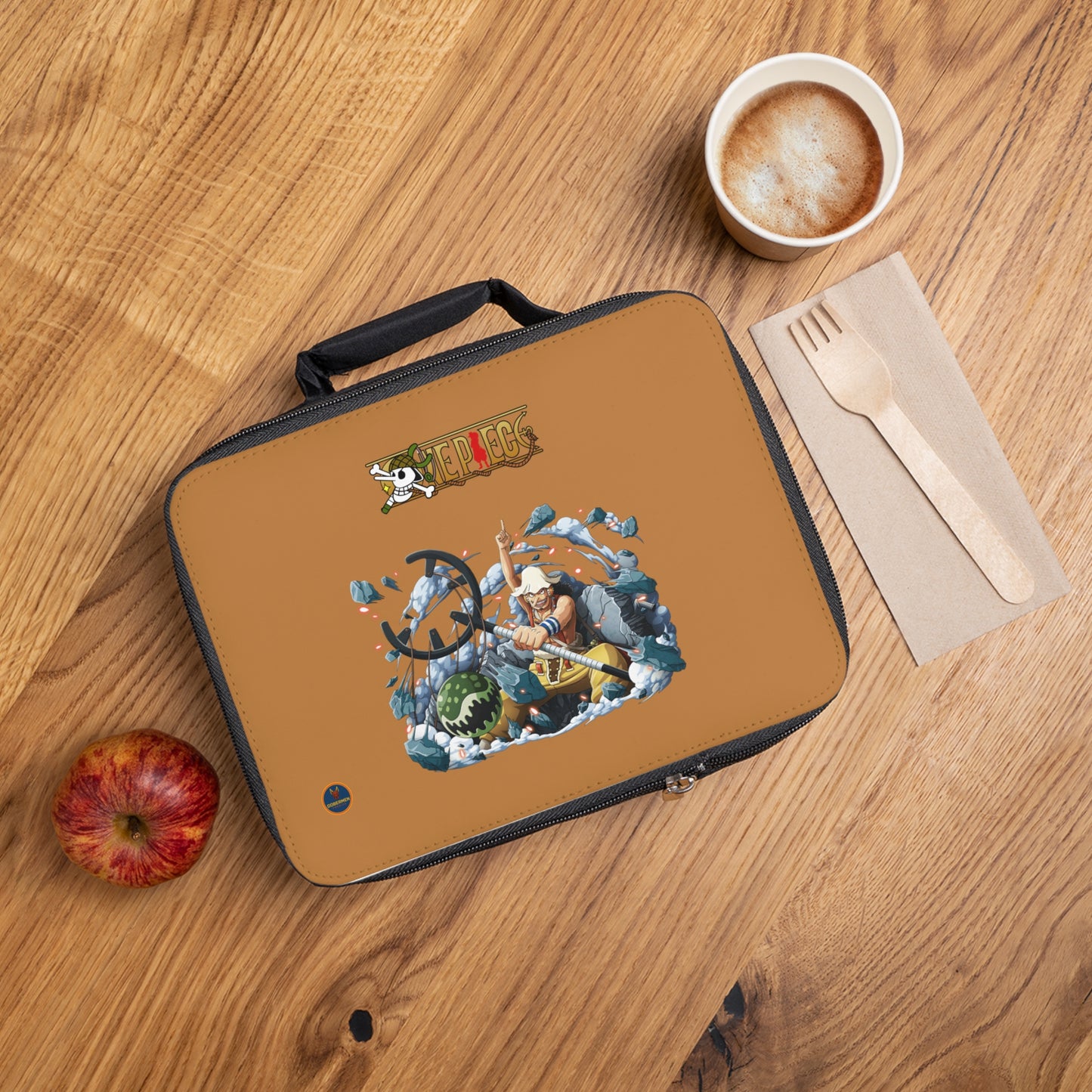 Usopp One Piece Anime Lunch Bag Light brown 🍱