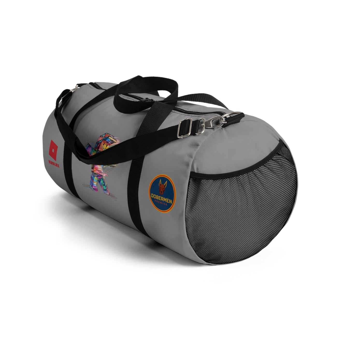 Roblox Themed Duffel Bag Grey 🧒🕹️ 👧
