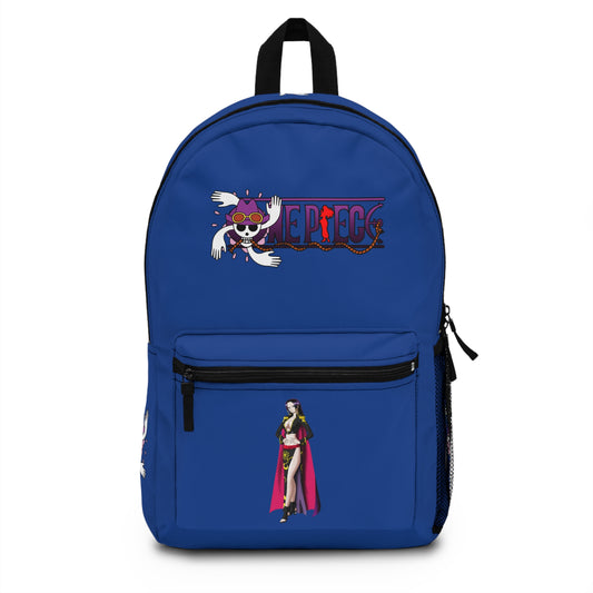 Nico Robin One Piece Premium Anime Backpack Dark blue 🎒