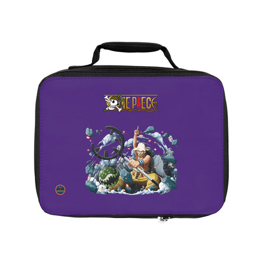 Usopp One Piece Anime Lunch Bag Purple 🍱