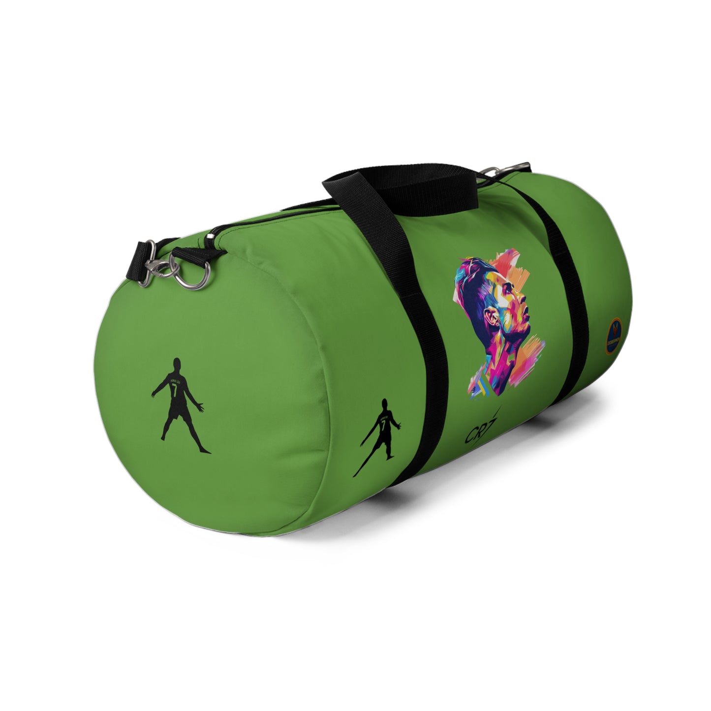 Premium Cristiano Ronaldo Duffel Bag Green 🏆⚽