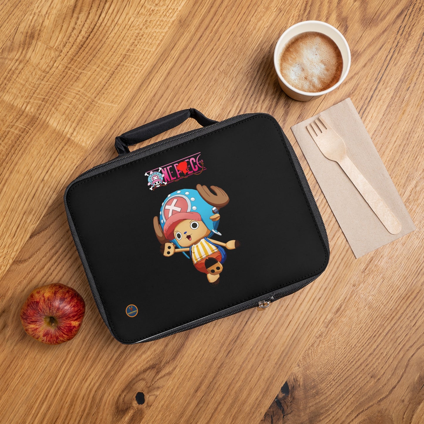 Tony Tony Chopper One Piece Anime Lunch Bag Black 🍱