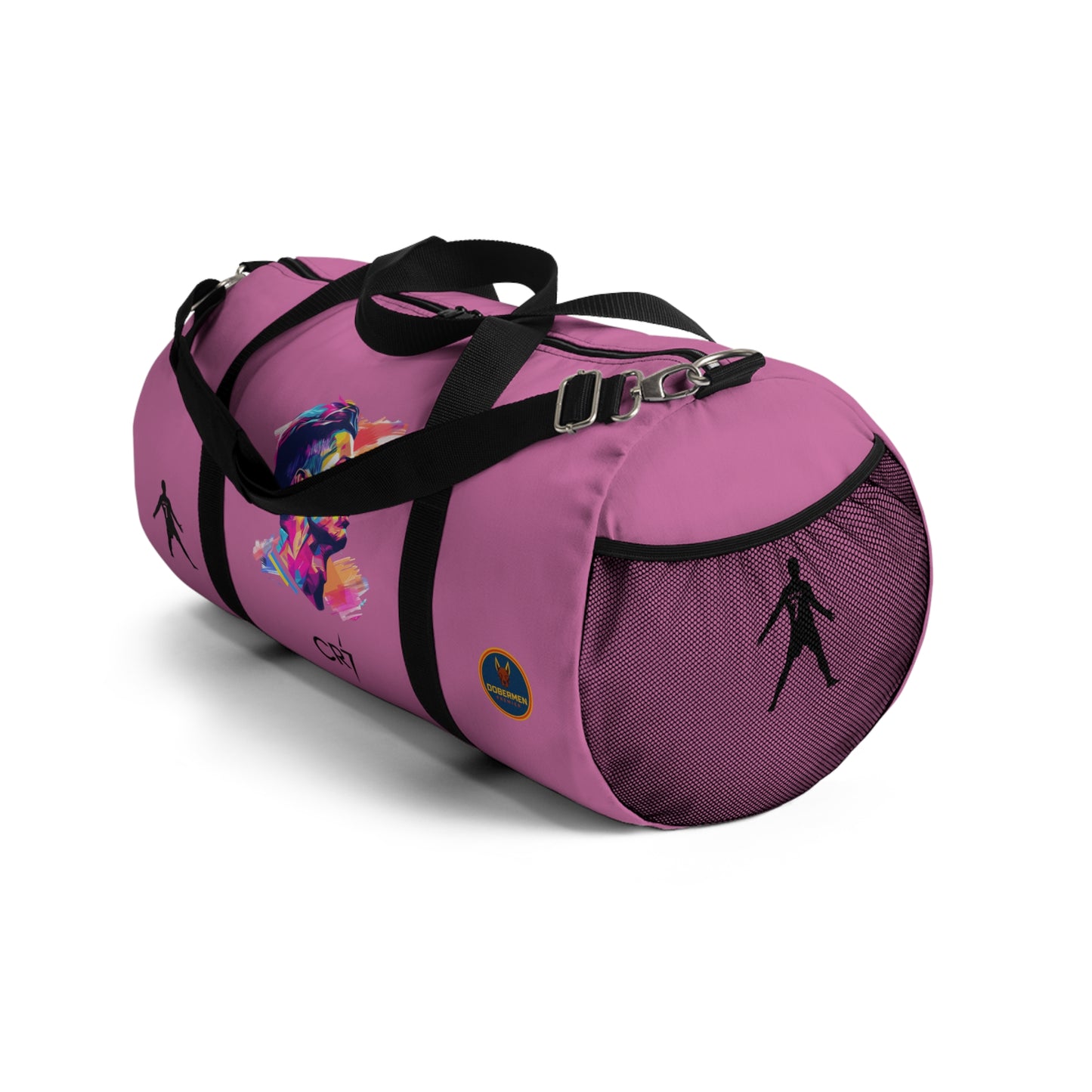 Premium Cristiano Ronaldo Duffel Bag Light pink 🏆⚽