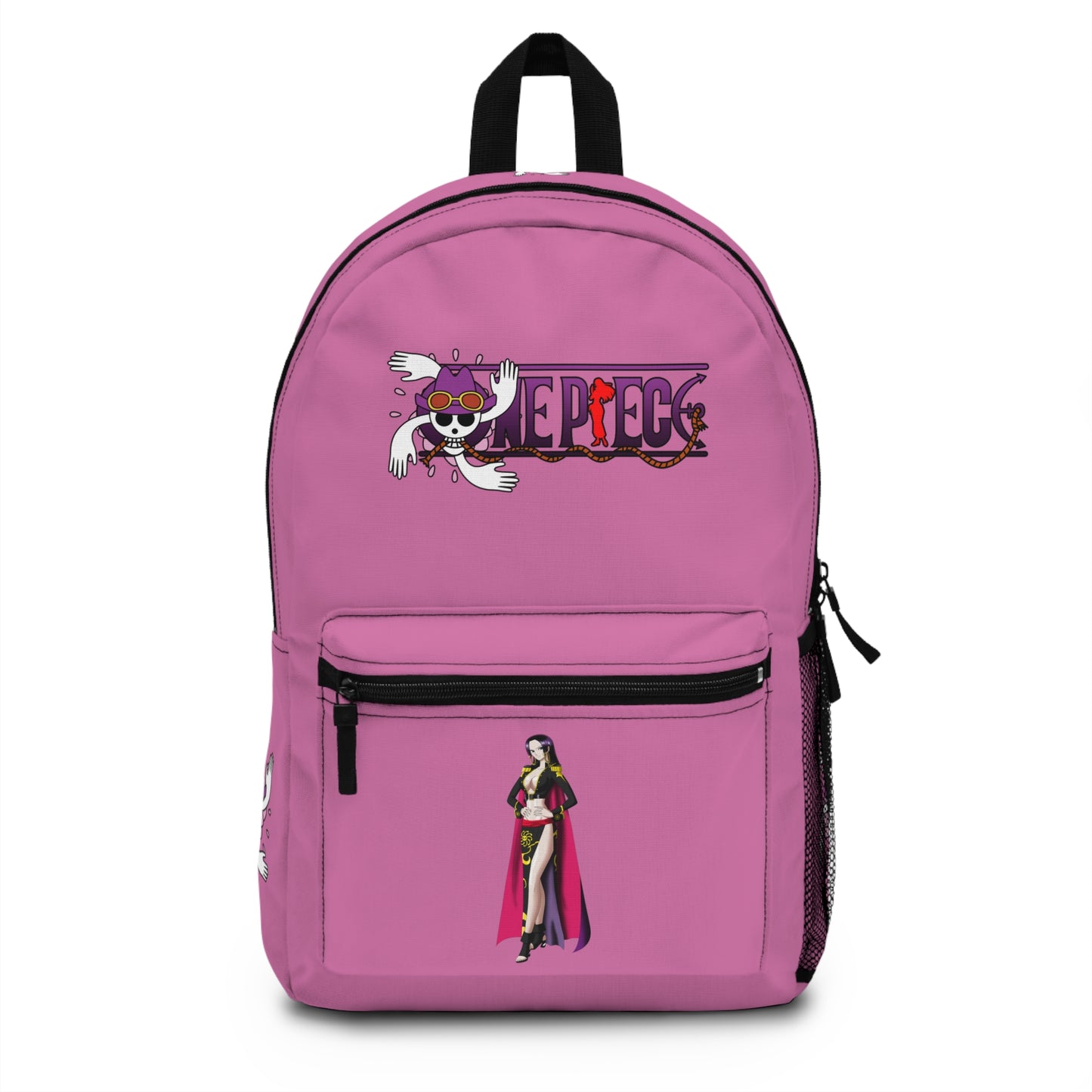 Nico Robin One Piece Premium Anime Backpack Light pink🎒