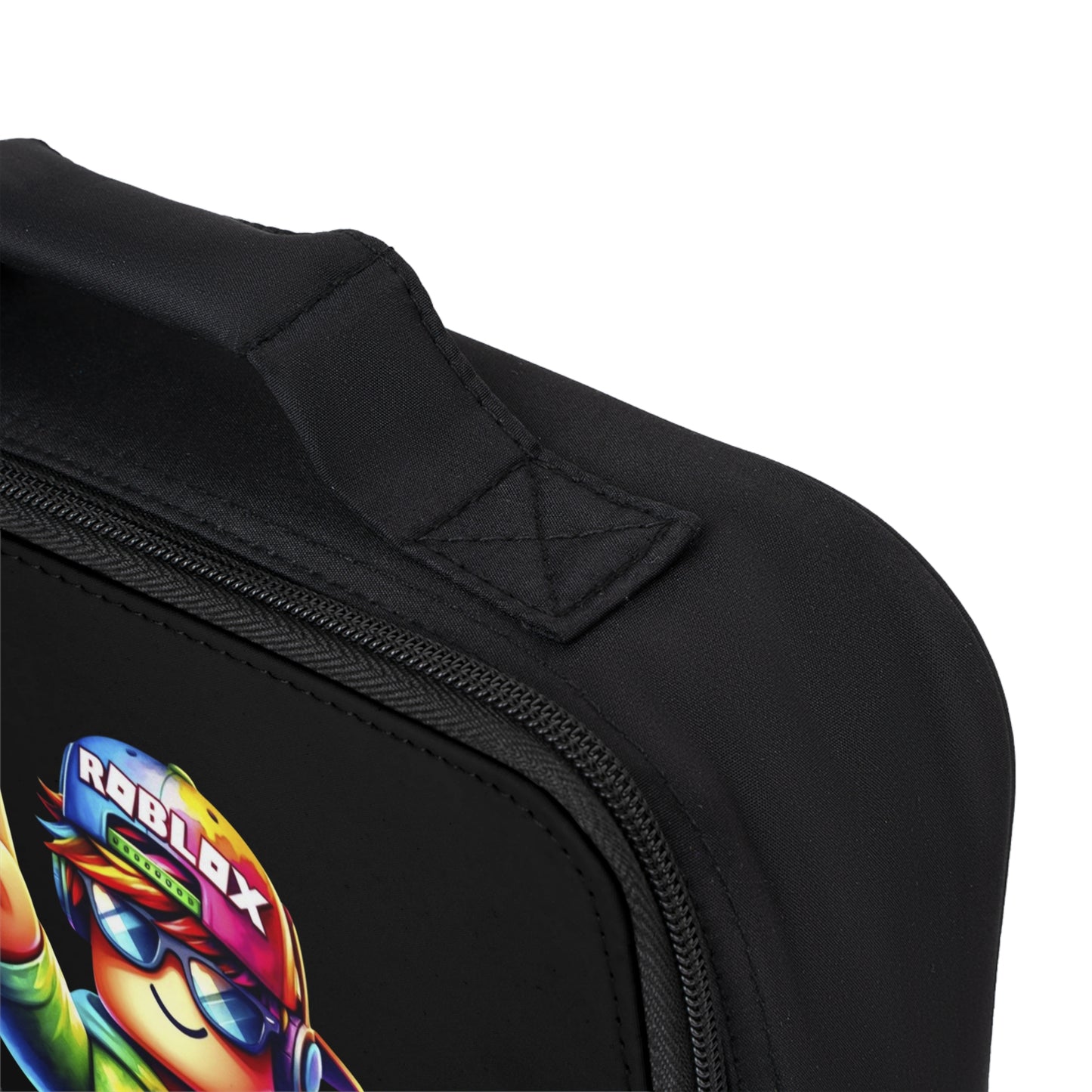 Vibrant Roblox Lunch Box Black 🌈 🎮🎒