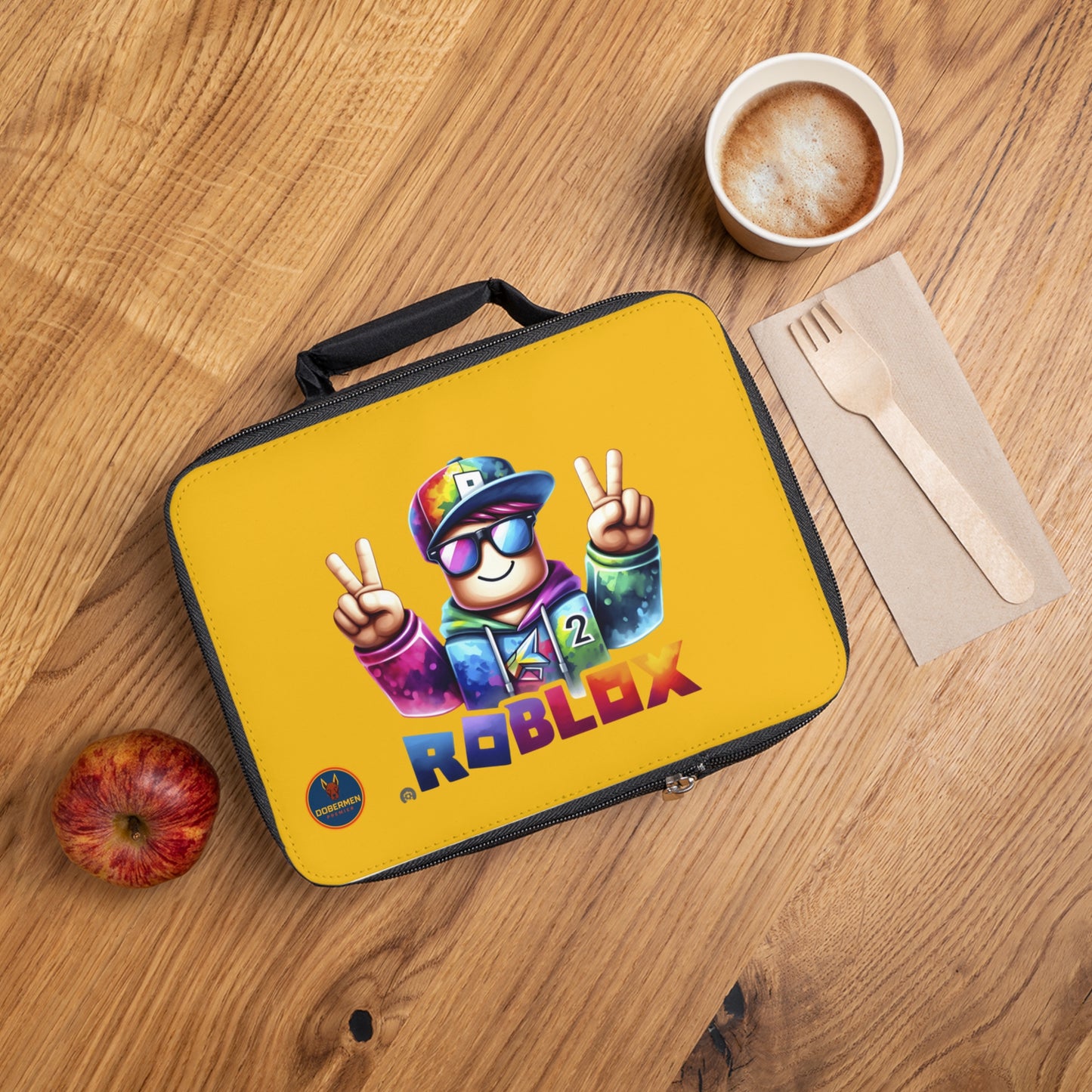 Roblox Fan Lunch Bag Yellow 🎮🎒✨
