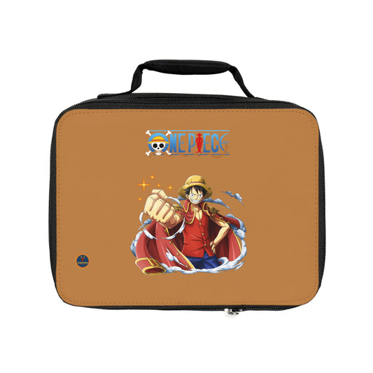 Monkey D. Luffy One Piece Anime Lunch Bag Light brown 🍱