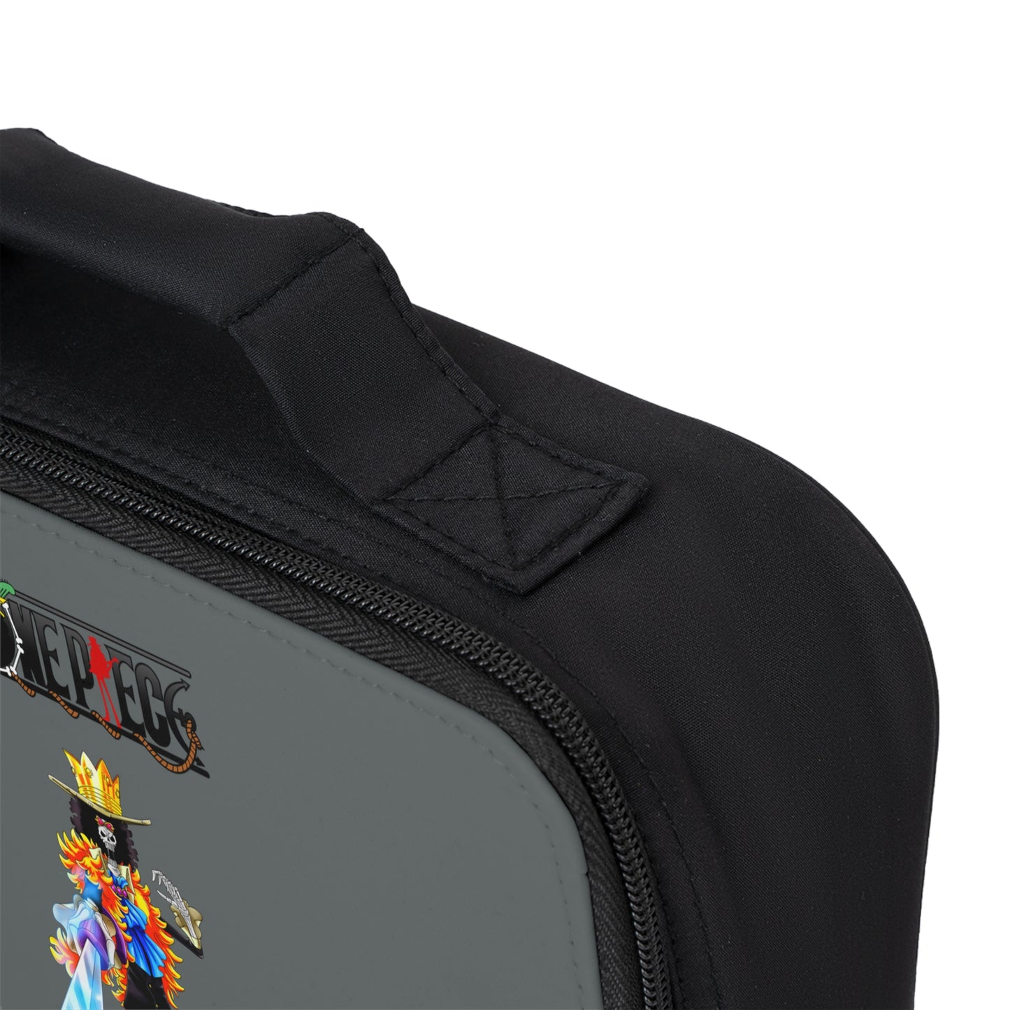Brook One Piece Anime Lunch Bag Dark grey 🍱