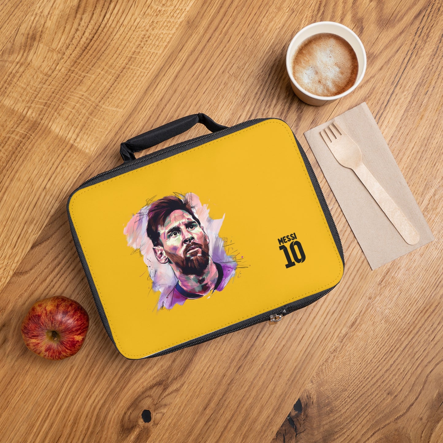 Lionel Messi LM10 Lunch Bag Yellow ⚽🥇