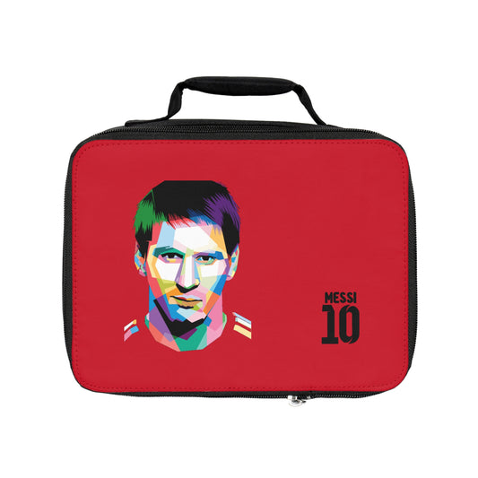 Lionel Messi LM10 Thermal Lunch Bag Dark red ⚽🥶