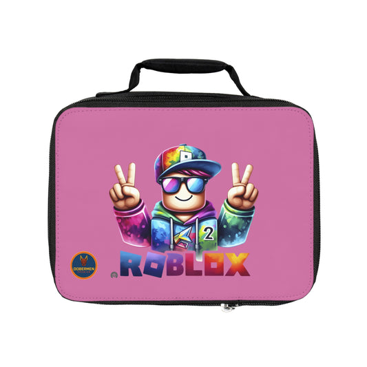 Roblox Fan Lunch Bag Light pink 🎮🎒✨
