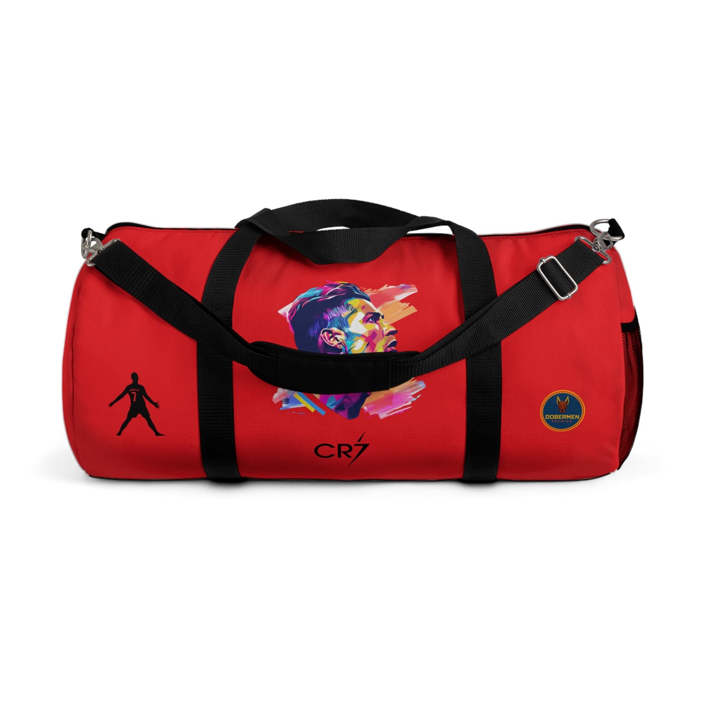 Premium Cristiano Ronaldo Duffel Bag Red 🏆⚽