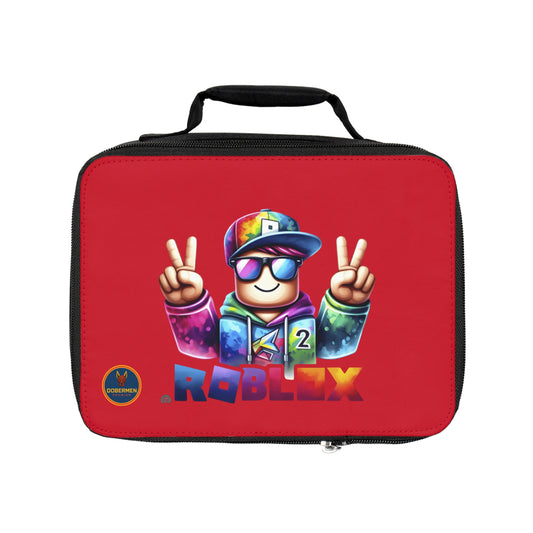 Roblox Fan Lunch Bag Dark red 🎮🎒✨