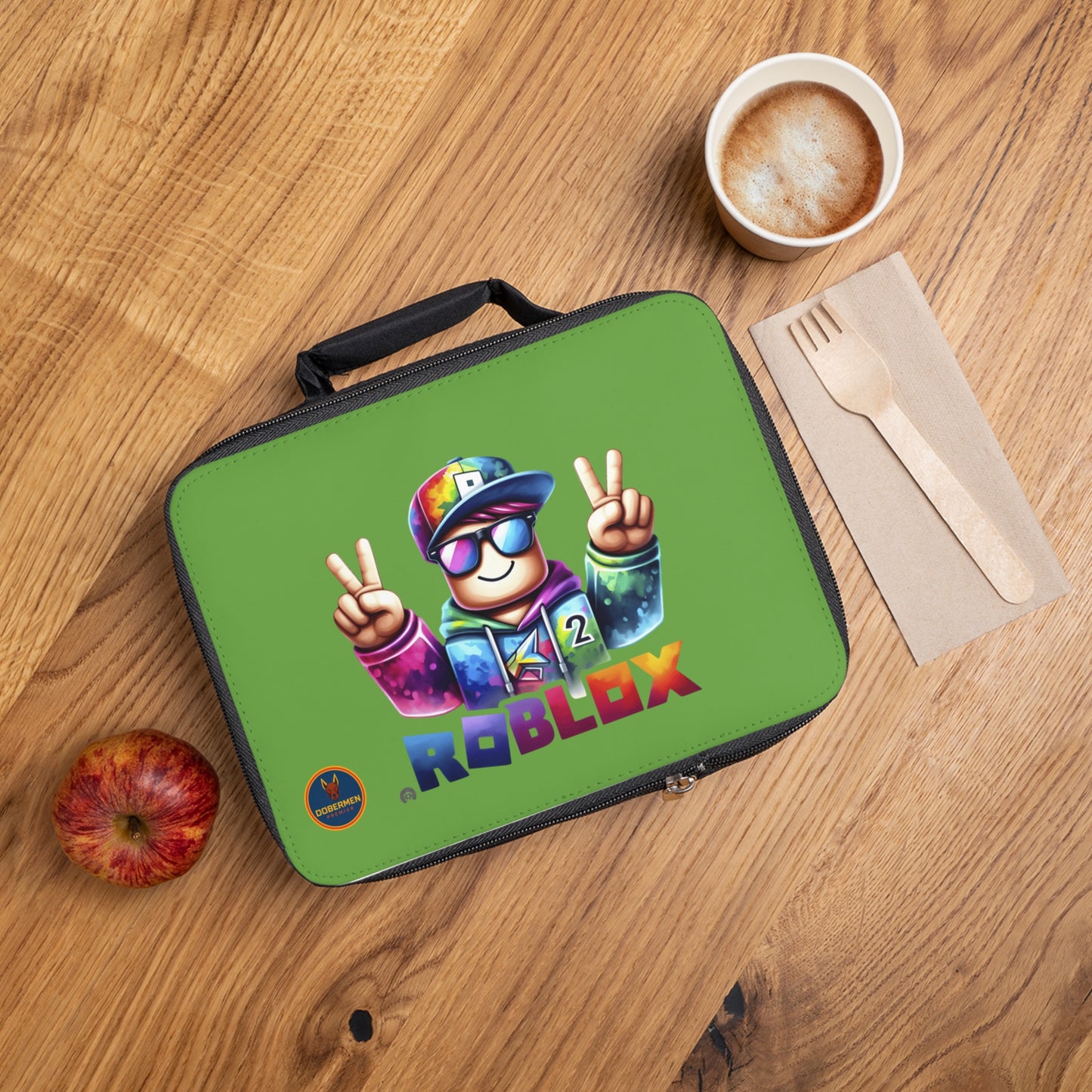 Roblox Fan Lunch Bag Green 🎮🎒✨