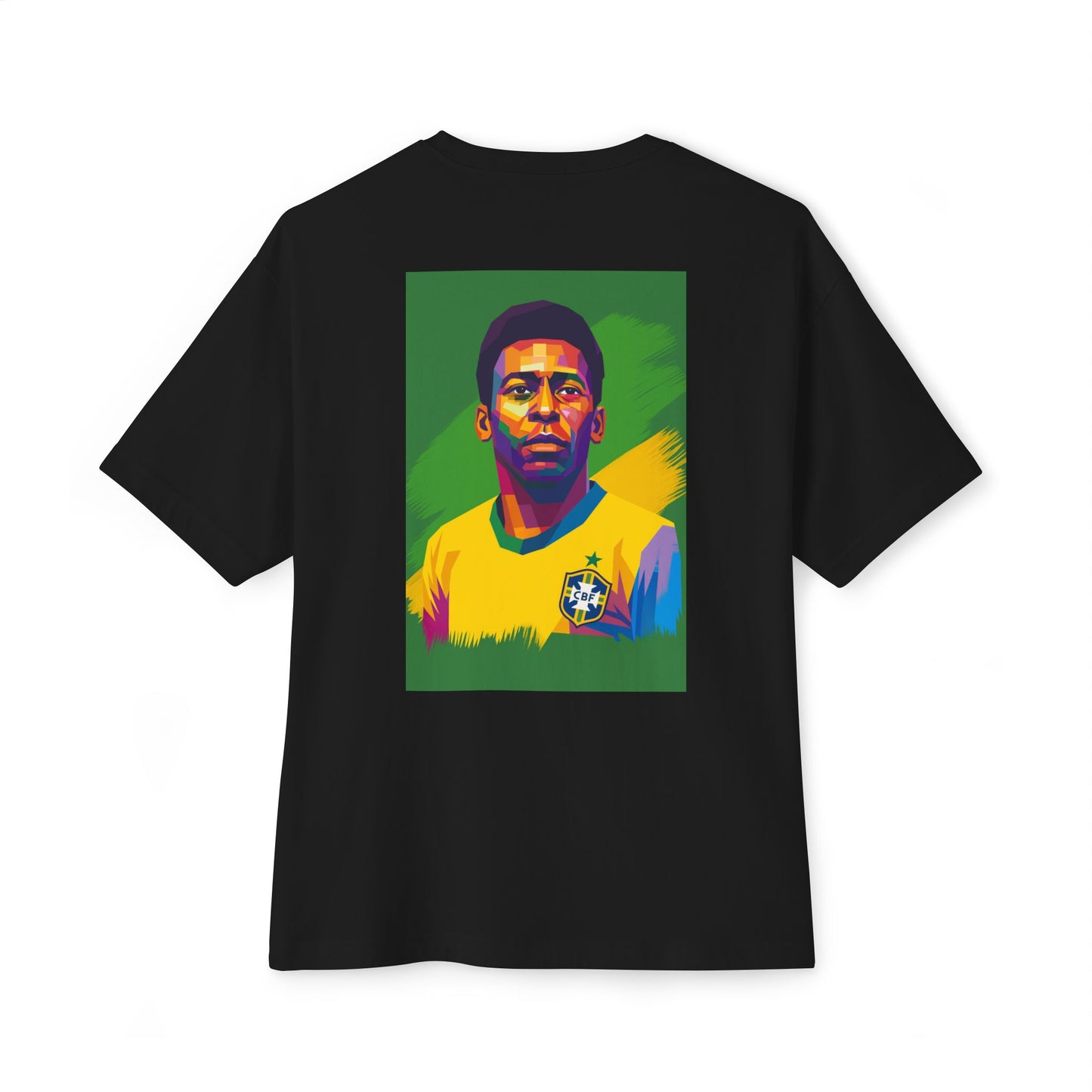 Pelé Oversized Boxy Tee | Brazil 10 Soccer Style 👕 ⚽ 🇧🇷 👑