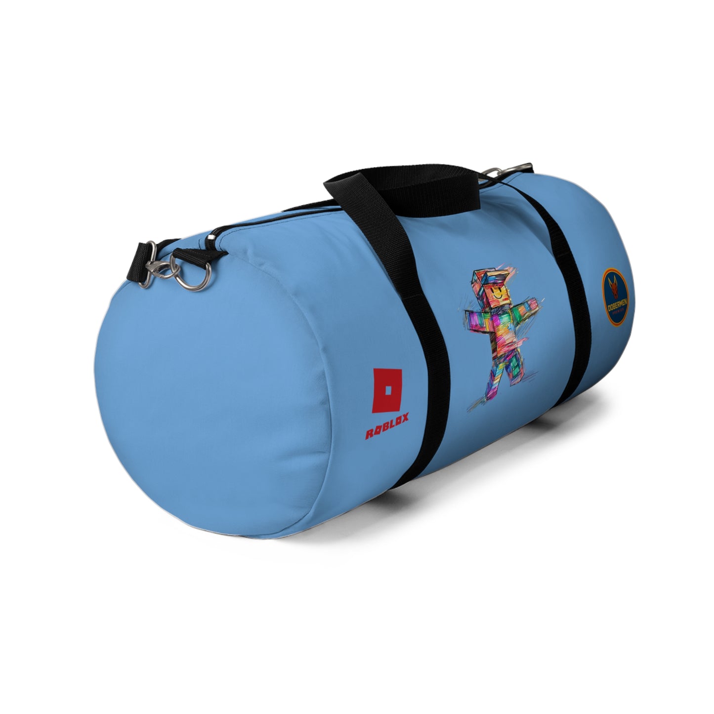 Roblox Themed Duffel Bag Light blue 🧒🕹️ 👧