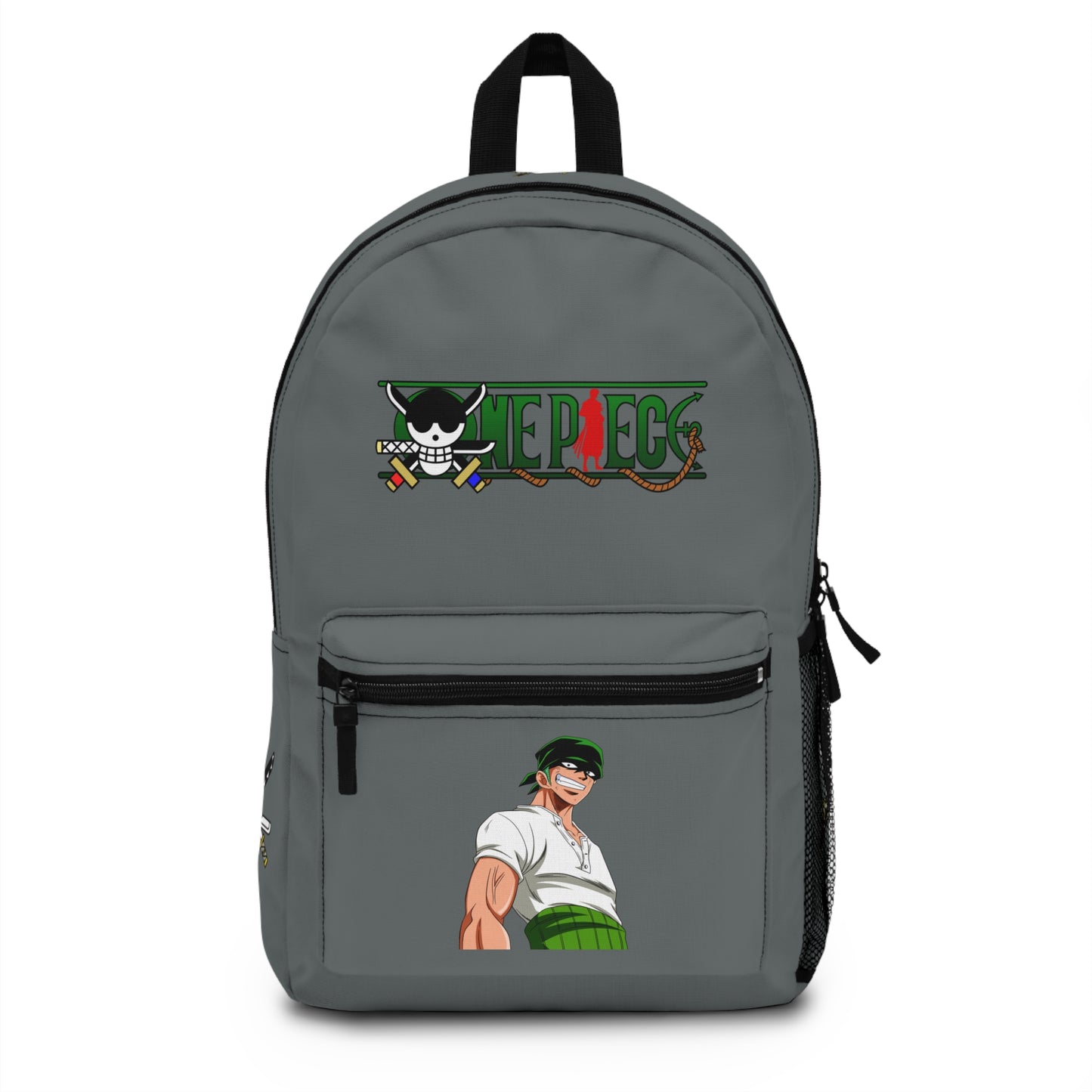 Roronoa Zoro One Piece Anime Backpack Dark grey 🗡️
