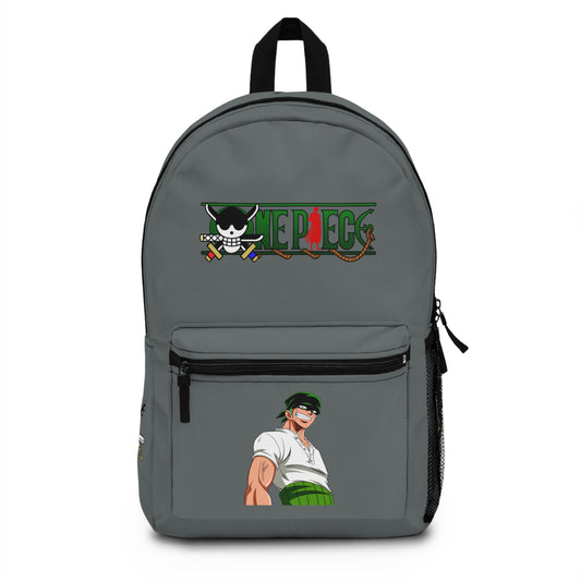 Roronoa Zoro One Piece Anime Backpack Dark grey 🗡️