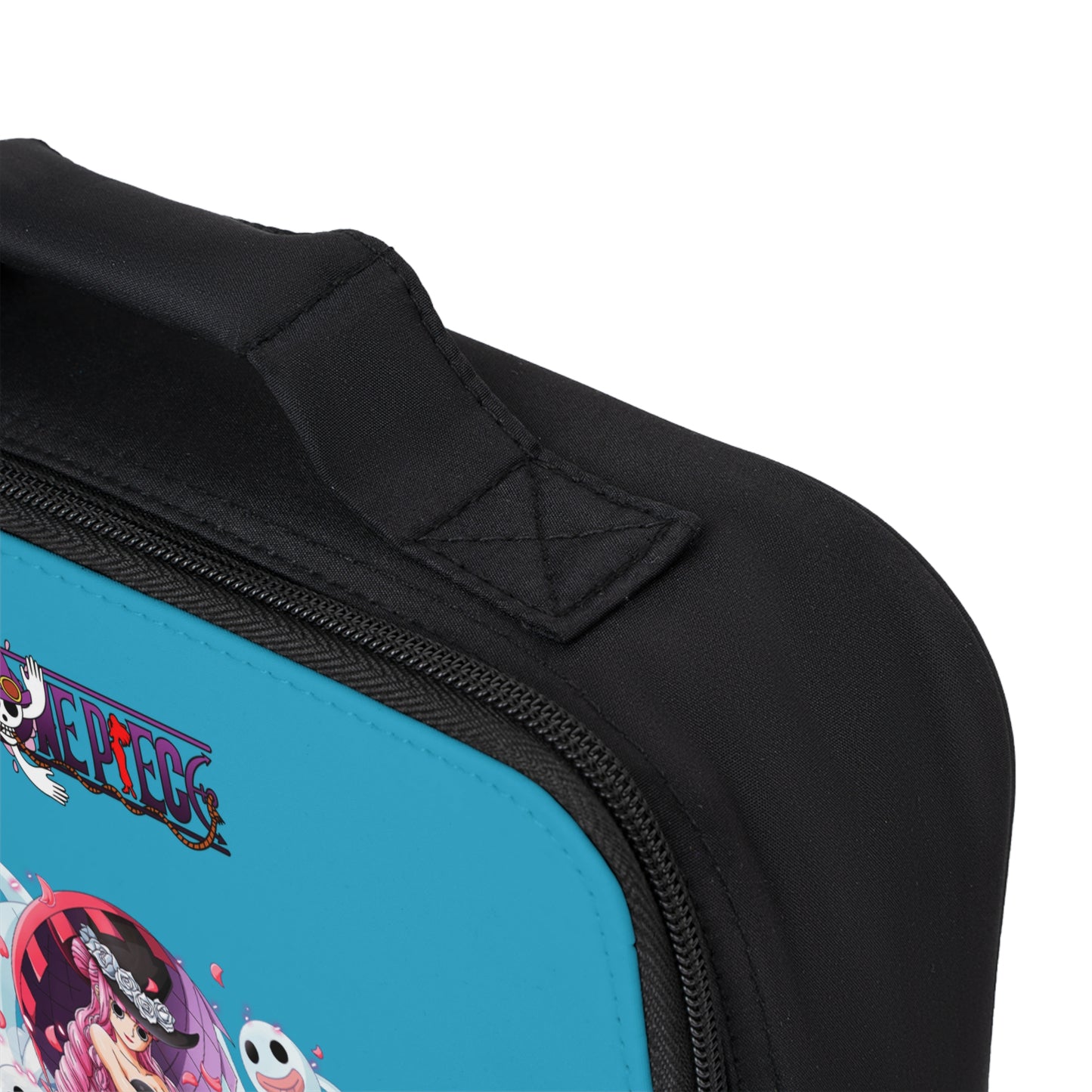 Nico Robin One Piece Anime Lunch Bag Turquoise 🍱