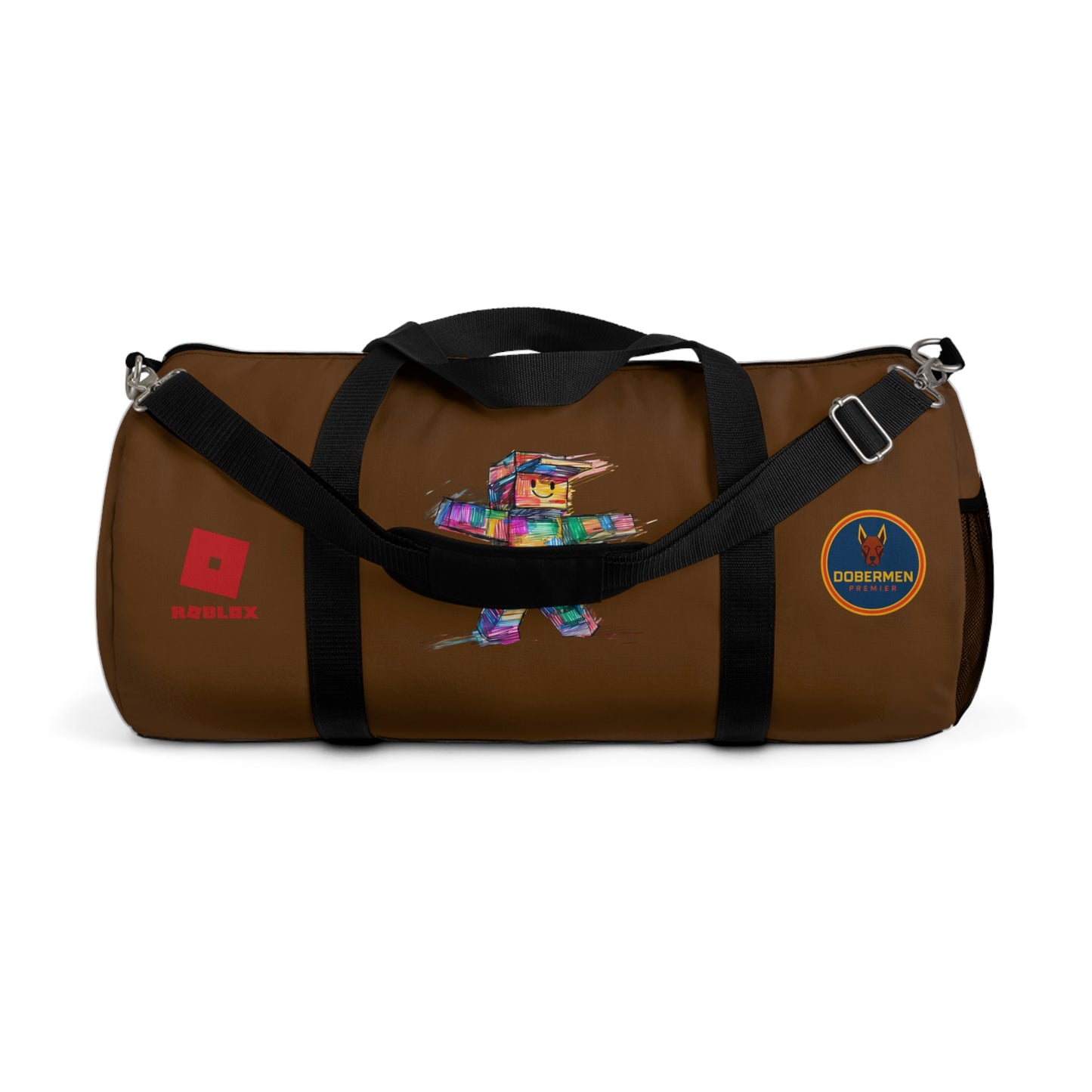 Roblox Themed Duffel Bag Brown 🧒🕹️ 👧